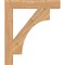 Ekena Millwork Westlake Block Smooth Bracket, Western Red Cedar, 3 1/2"W x 24"D x 28"H BKT04X24X28WTL05SWR - alternate 4